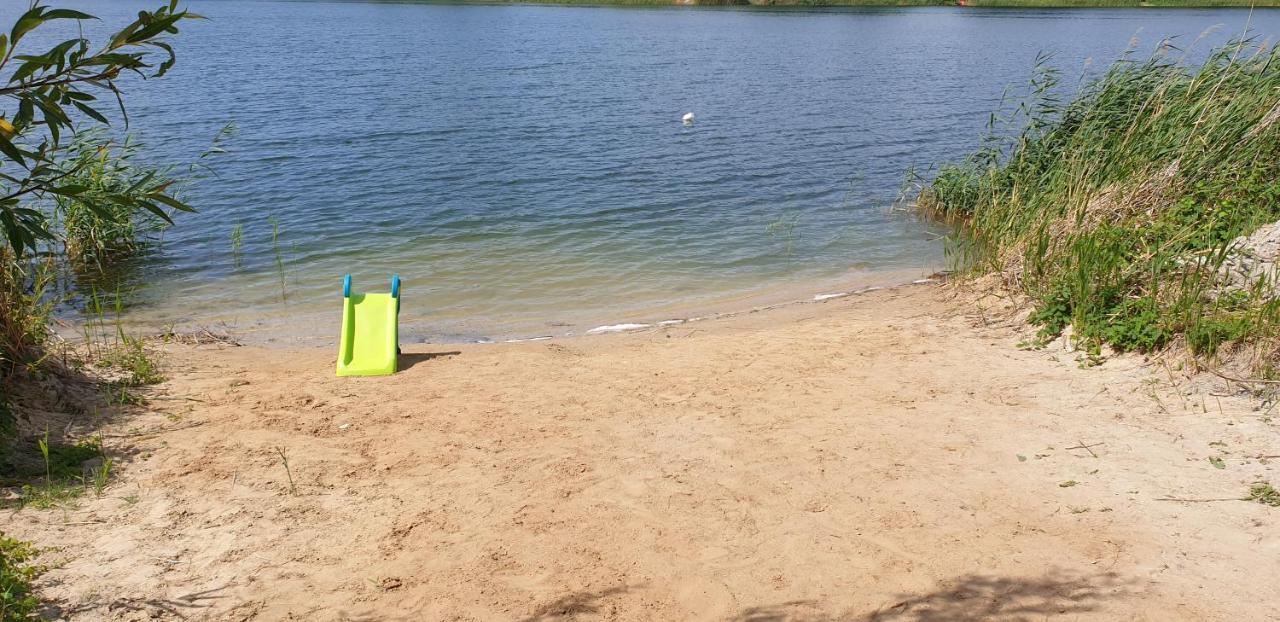 domki nad jeziorem do 10 osób jezioro Wilczyńskie Budzisławskie - domek letniskowy osobno ogrodzony, ogrzewany - wielkopolska Zygmuntowo  Exterior foto